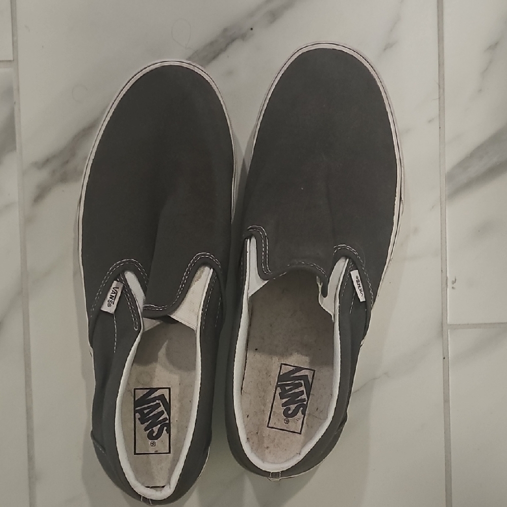 Vans Classic Black Slip-On Sneakers